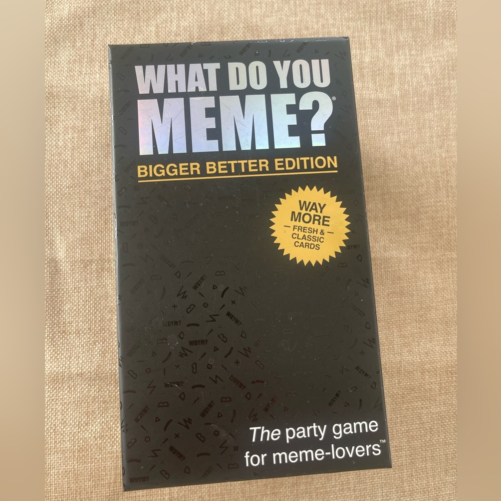 What Do You Meme? Bigger and Better Party Game Edition